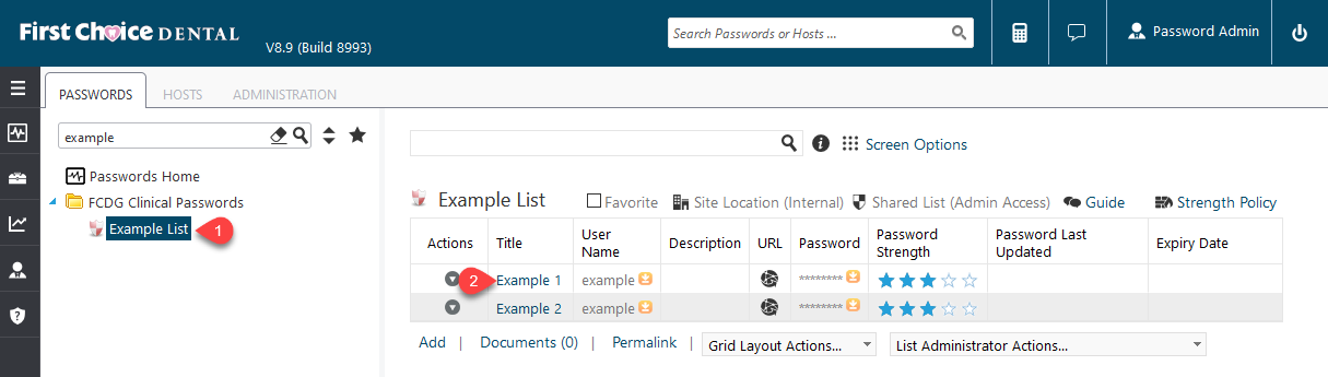 Working with Passwords in PasswordState – FCD - Help Desk