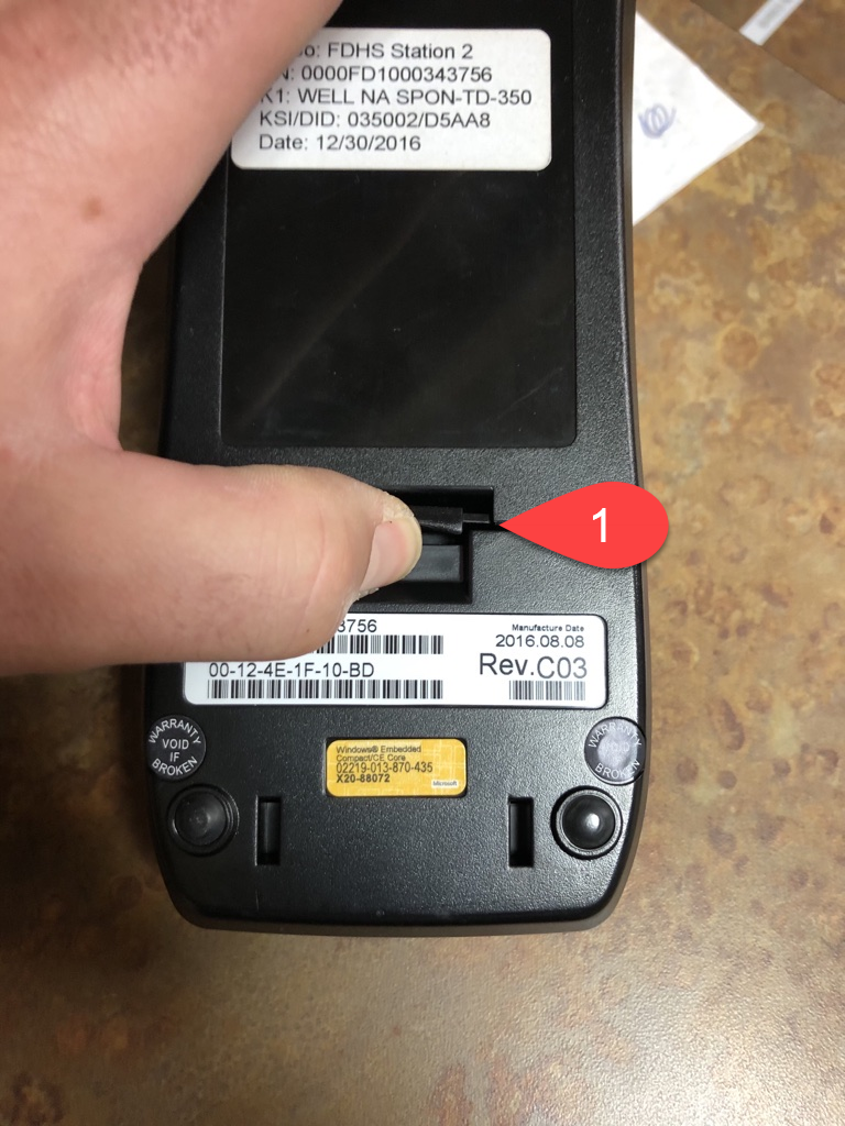 Credit Card Reader not Functioning FCD Help Desk