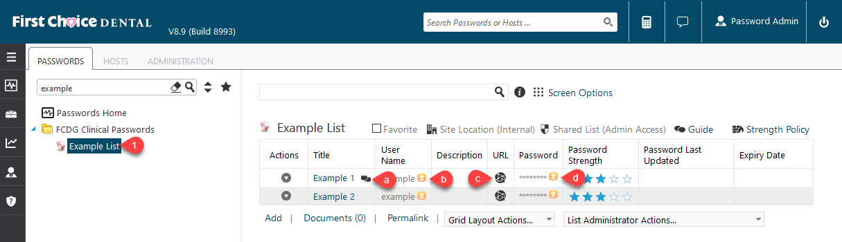 Working with Passwords in PasswordState – FCD - Help Desk